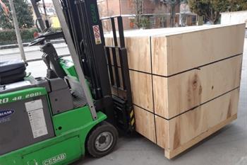 30 K1LZ�s antennas arrived in Bologna - 2