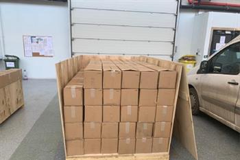 30 K1LZ�s antennas arrived in Bologna - 3